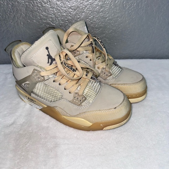 Jordan Shoes - Jordan shoes Jordan 4 Retro Neutral Beige Retro Sneakers